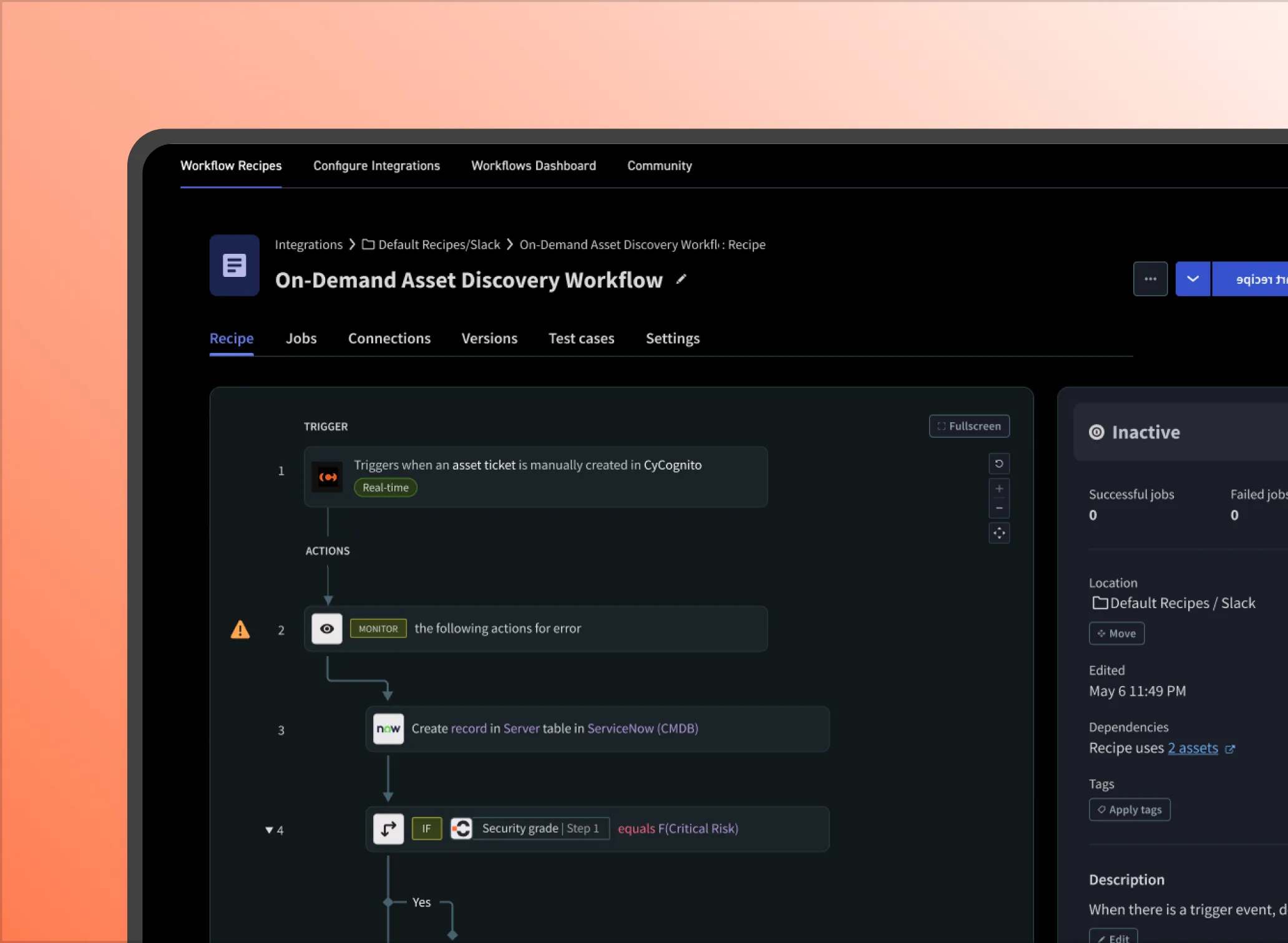 Remediation workflows