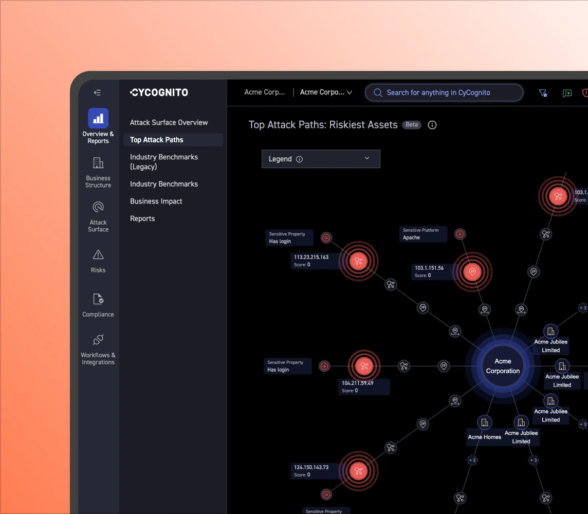 From exposed asset to attack paths