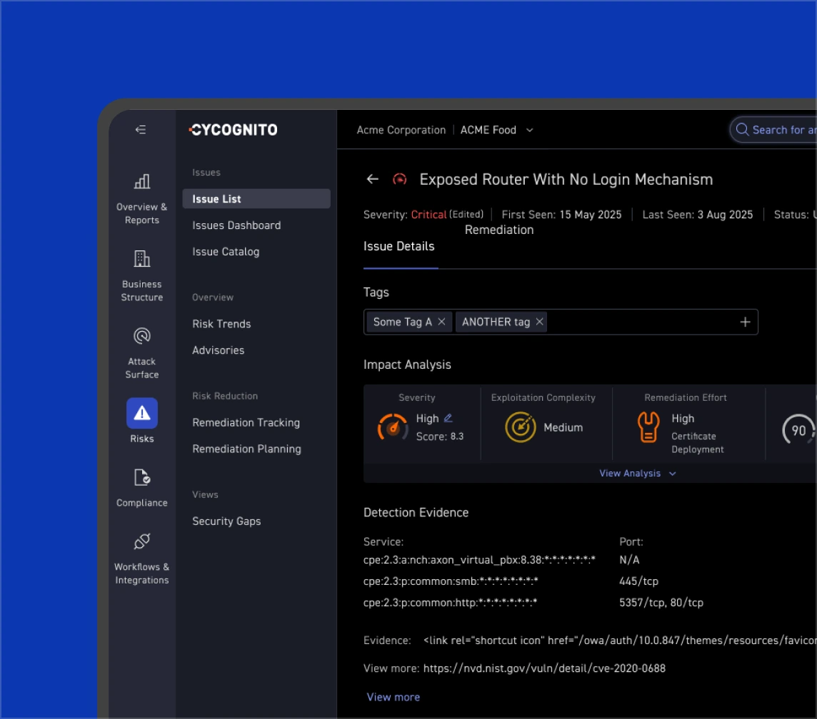 Focus on Exploitable Risk, Not CVEs