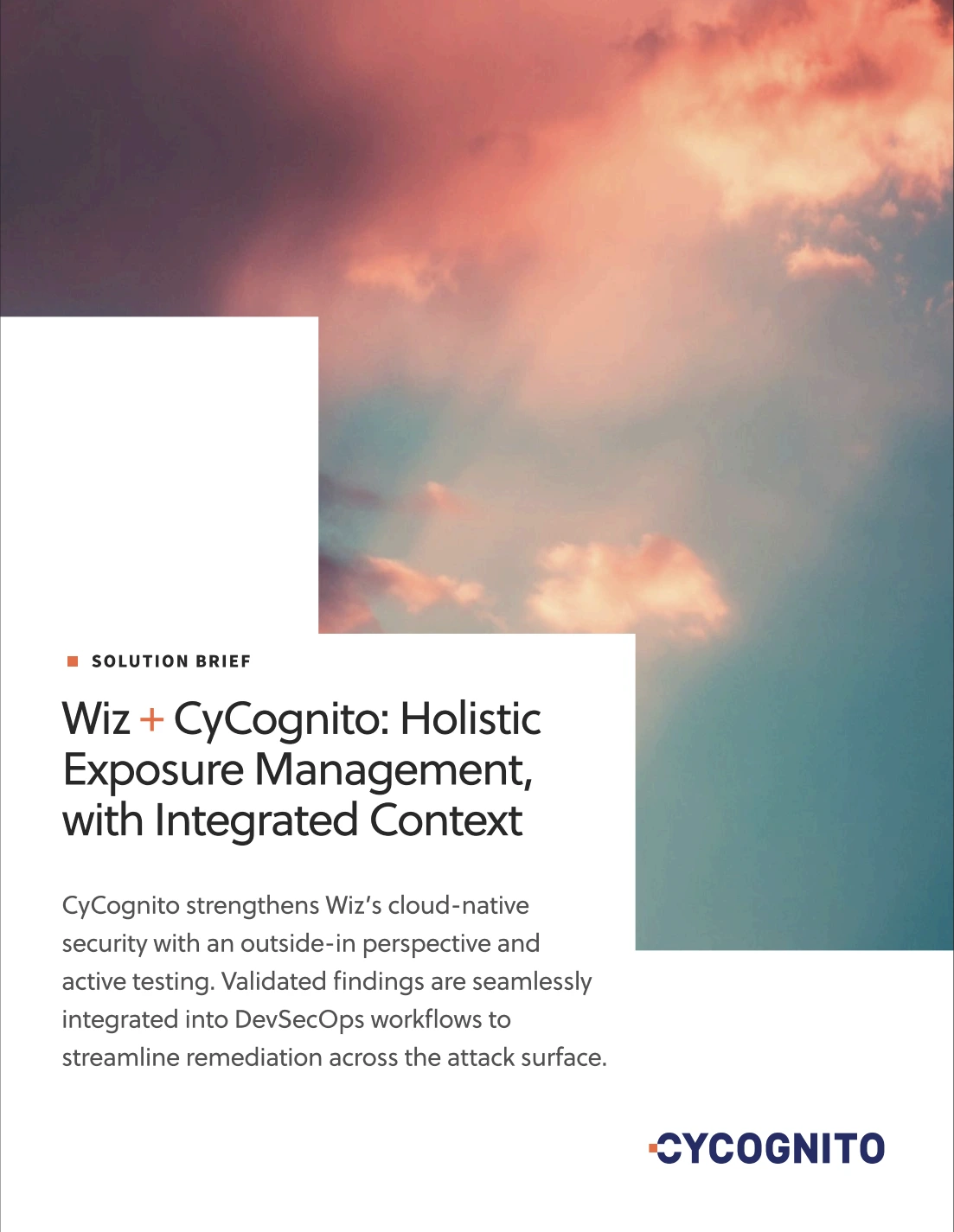 CyCognito + Wiz