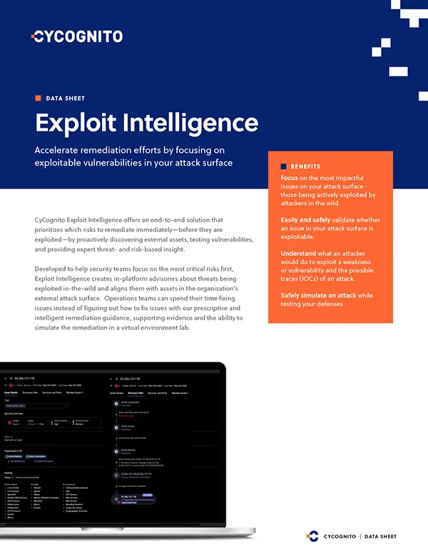 Exploit Intelligence