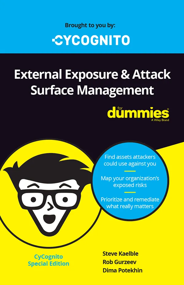 External Exposure & Attack Surface Management For Dummies