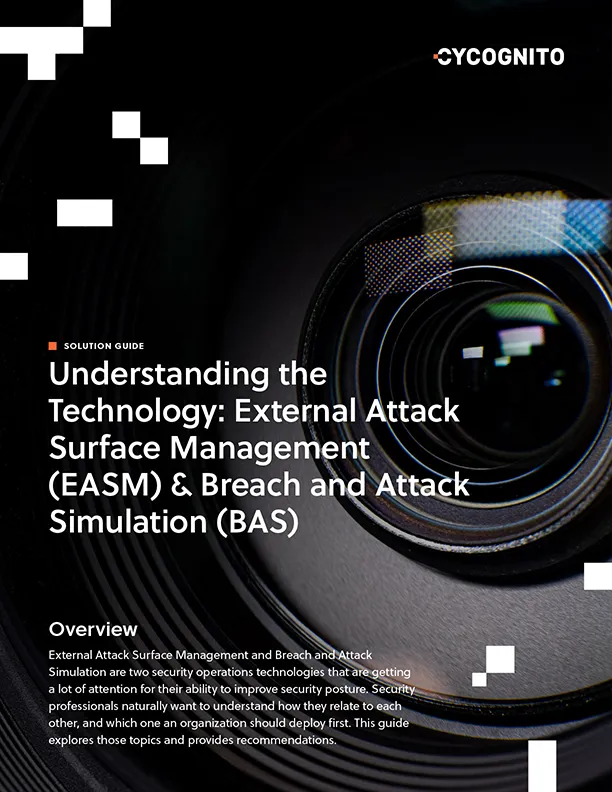Understanding the Technology: EASM & BAS