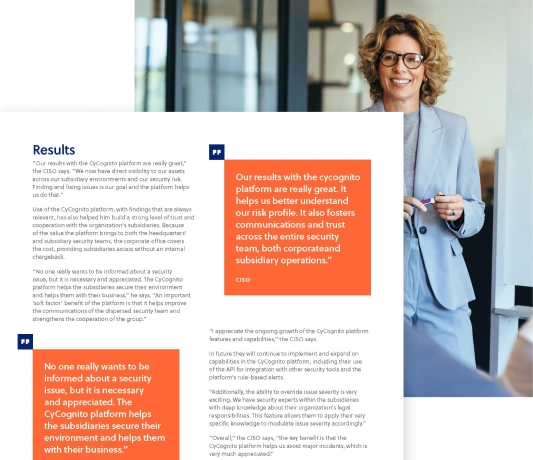 Relevant, Actionable Findings Improve Security Risk Management