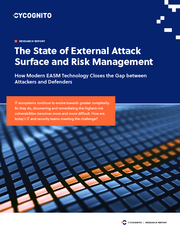 The State of External Attack Surface & Risk Management