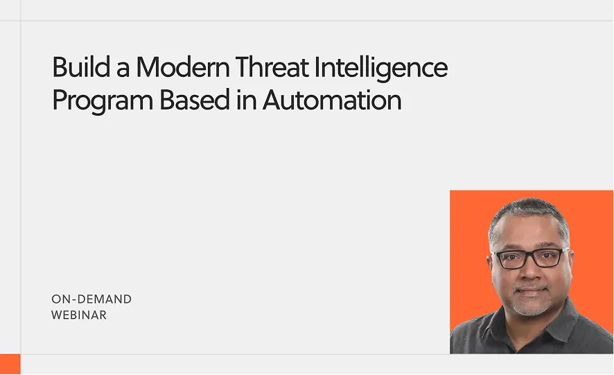 Build a Modern Threat Intelligence Program Based in Automation